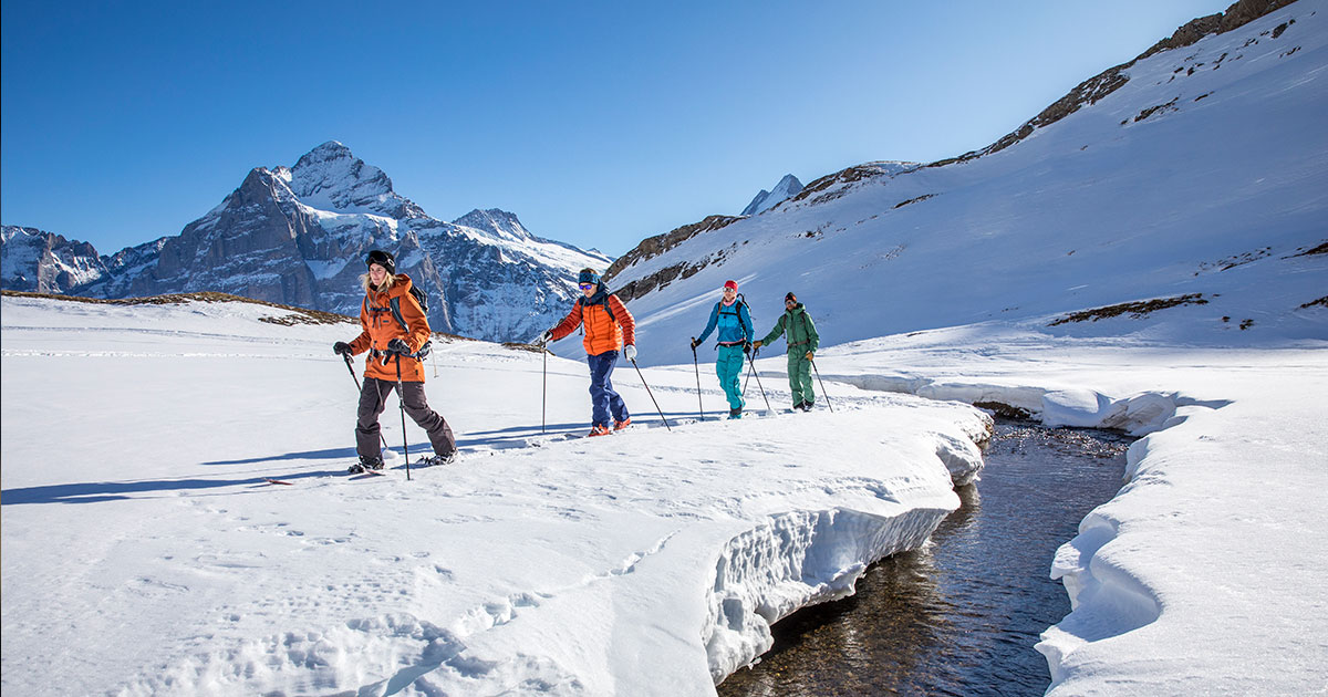Splitboarding Grindelwald