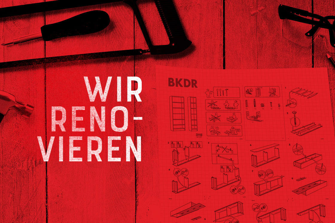 Wir renovieren